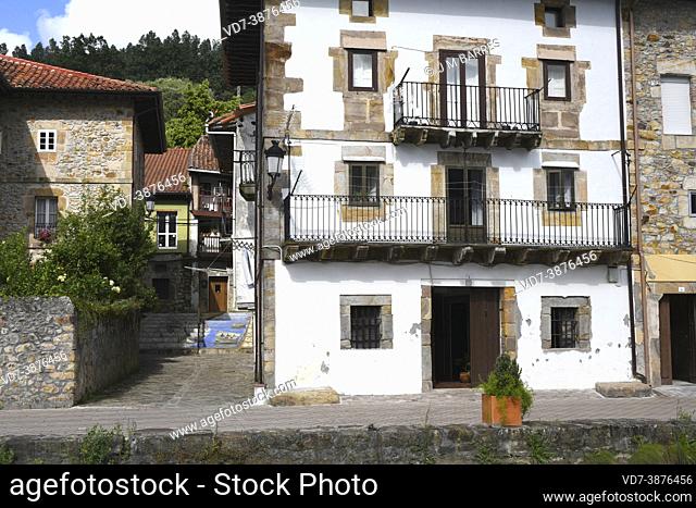 Limpias municipality. Cantabria, Spain