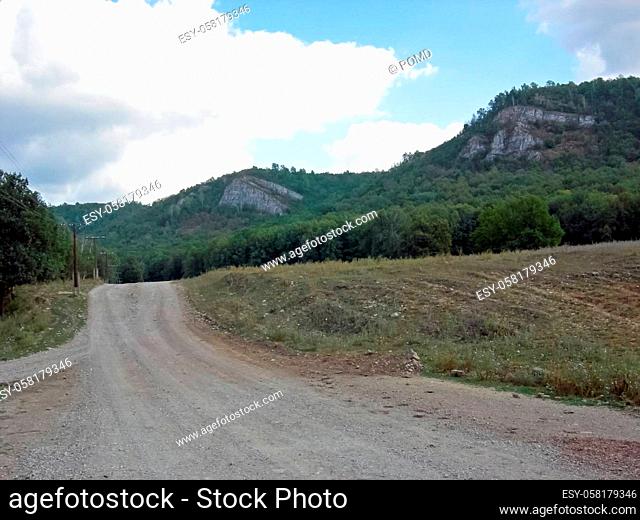The Beloretsky tract. Nature is in the way of the Beloretsky tract. Roads and landscape