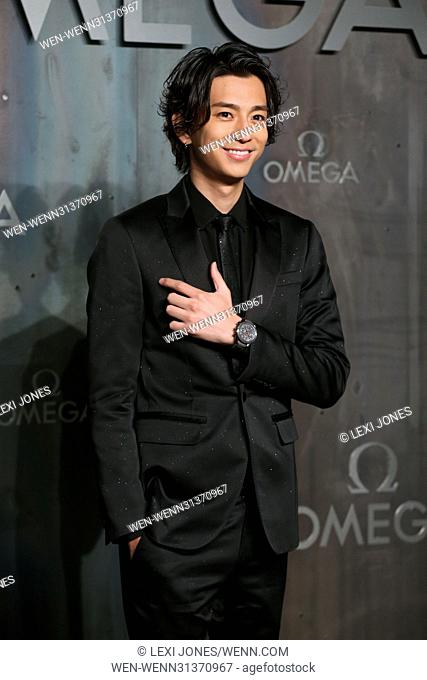 The Lost in Space event to celebrate the 60th anniversary of the OMEGA Speedmaster Featuring: Shohei Miura Where: London