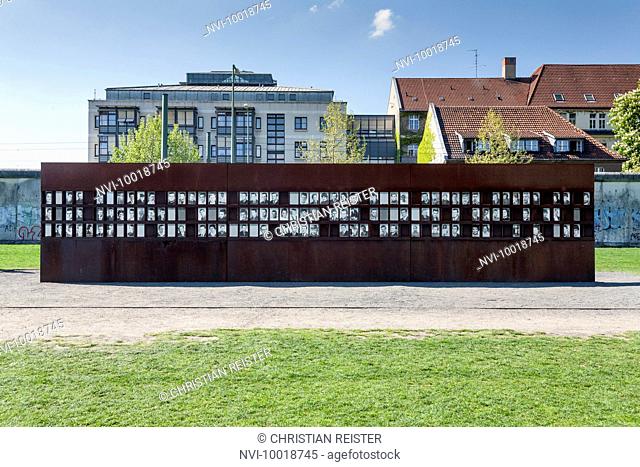 Memorial of the Berlin Wall, Bernauer Straße, Wedding, Berlin Mitte, Germany, Europe