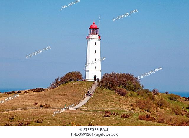 Lighthouse Dornbusch on Hiddensee Island, Germany