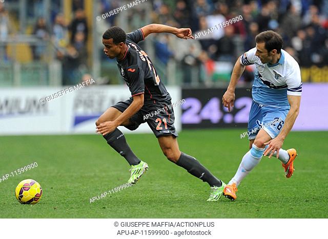 2015 Serie A Football Lazio v Palermo Feb 22nd. 22.02.2015. Rome, Italy. Campionato Serie A Tim 24th Round. Lazio versus Palermo