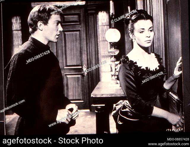 Canadian actor William Shatner with british actress Claire Bloom in Brothers Karamazov