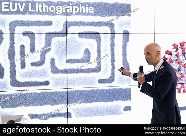 19 January 2022, Baden-Wuerttemberg, Ditzingen: Peter Leibinger, member of the management board of the mechanical engineering company Trumpf