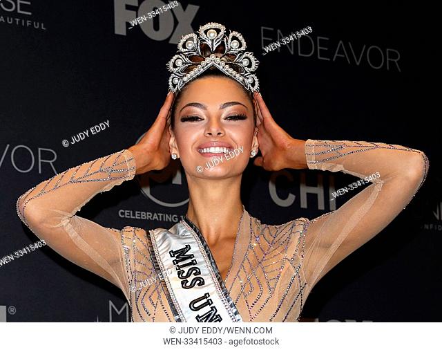 66th Miss Universe Winner Press Conference at Planet Hollywood Resort & Casino Featuring: 66th Miss Universe Demi-Leigh Nel-Peters Where: Las Vegas, Nevada