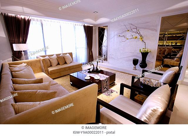 Living Room, Interior Design