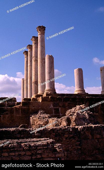 Ruins of the Capitolium - Thuburbo Majus (Thuburbo Maius) - Colonia Julia Aurelia Commoda, Tunisia 168 AD