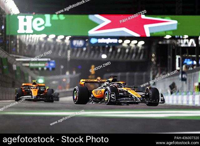 #81 Oscar Piastri (AUS, McLaren F1 Team), F1 Grand Prix of Las Vegas at Las Vegas Strip Circuit on November 19, 2023 in Las Vegas, United States of America
