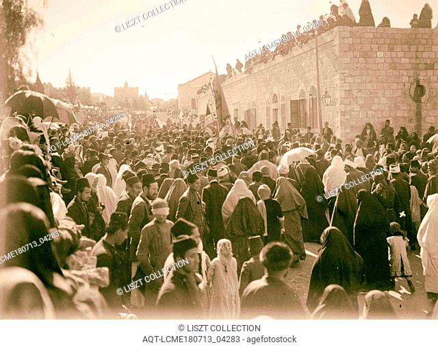 Nebi Musa festival 1920, Jerusalem, Israel