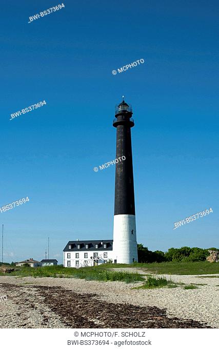 lighthouse at the beach of Saeaere, Estonia, Saaremaa, Sorve