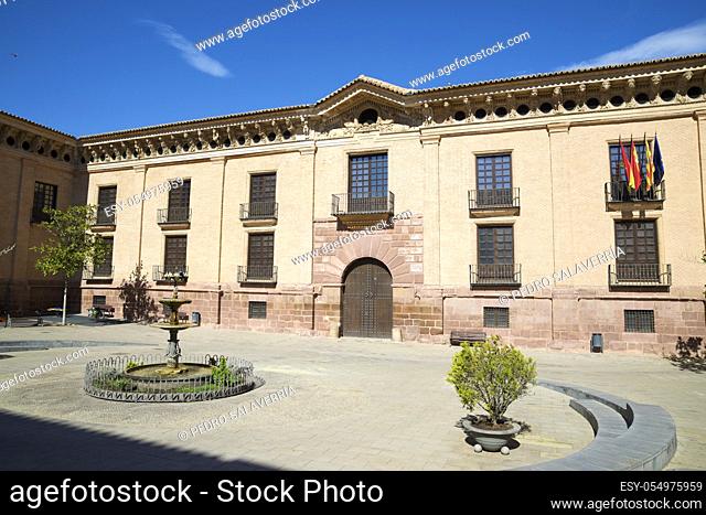 Palace of the Counts of Argillo in Morata de Jalon, Zaragoza Province, Aragon in Spain
