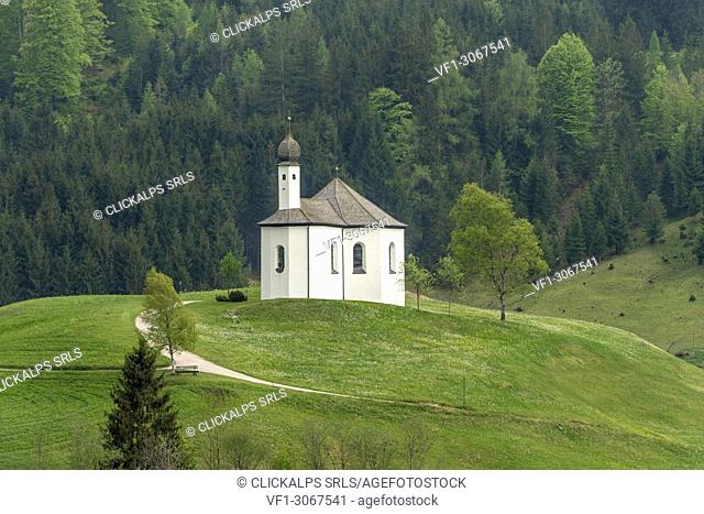 Achenkirch, Tyrol, Austria, Europe. The Saint Anna chapel