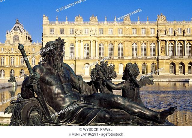 France, Yvelines, Chateau de Versailles, listed as World Heritage by UNESCO