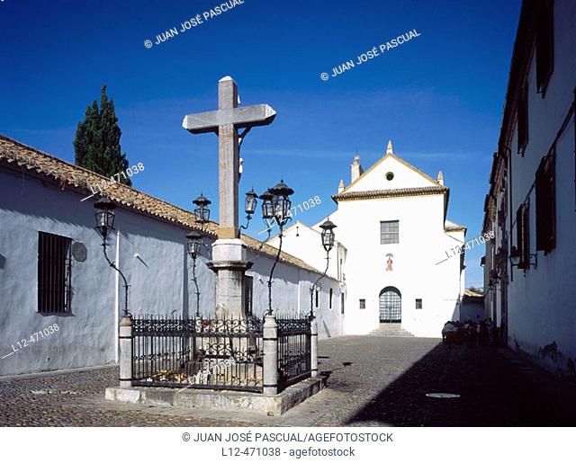 Cristo de los Faroles and Iglesia de los Capuchinos, Cordoba. Andalusia, Spain