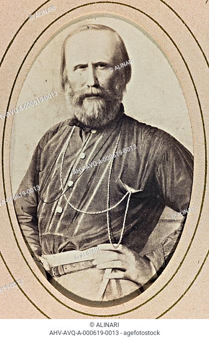 Portrait Giuseppe Garibaldi, shot 1860-70