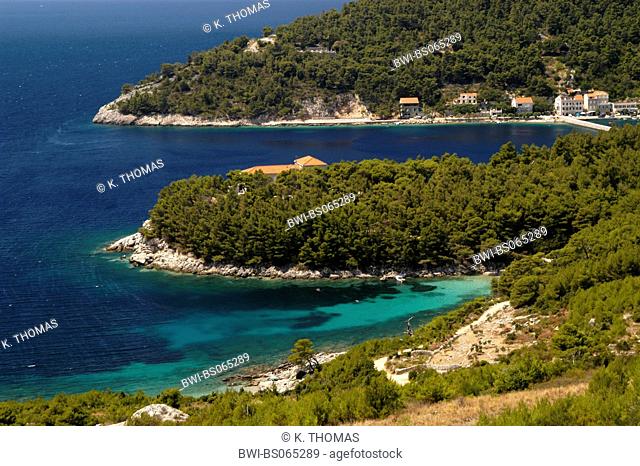 bay of Trstenik, Croatia, Peninsula Peljesac, Trstenik