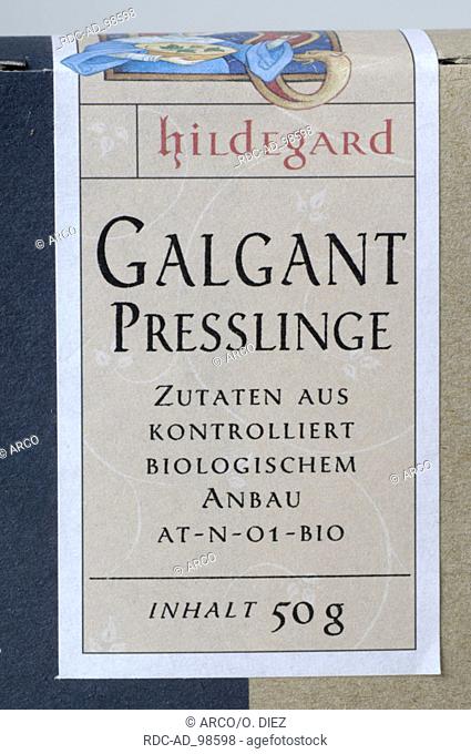 Greater Galangal tabs Alpinia galanga