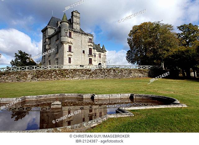 Castle of Sedieres, Clergoux, Correze, France, Europe