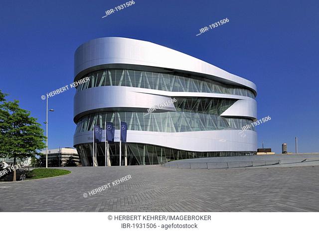 Mercedes-Benz Museum, Stuttgart, Baden-Wuerttemberg, Germany, Europe