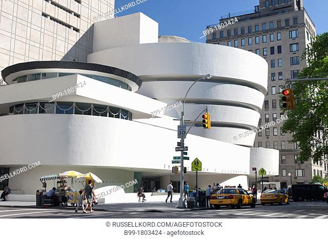 Guggenheim Museum Fifth Avenue Manhattan New York City USA
