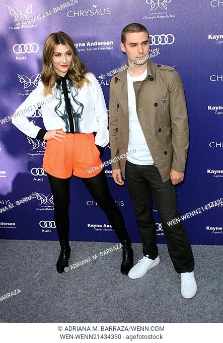 13th Annual Chrysalis Butterfly Ball held at a private residence in Bel Air - Arrivals Featuring: Amy Renee Heidemann and and Nick Noonan of 'Karmin' Where: Los...