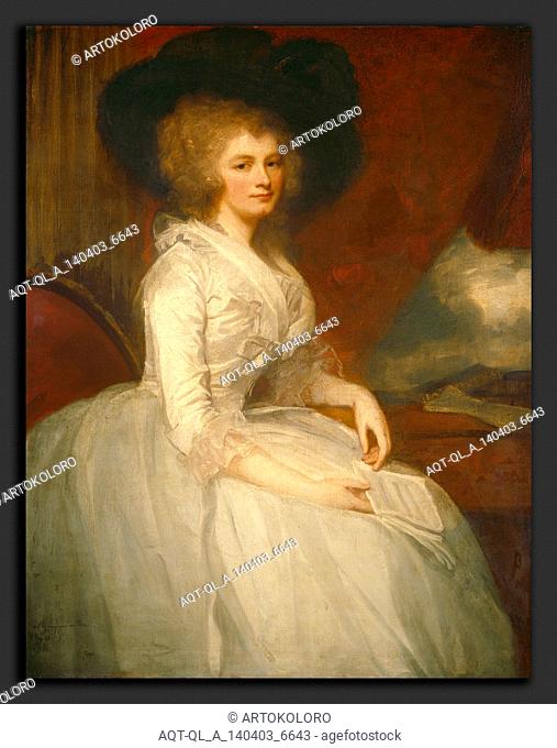George Romney (British, 1734 - 1802), Mrs. Alexander Blair, 1787-1789, oil on canvas