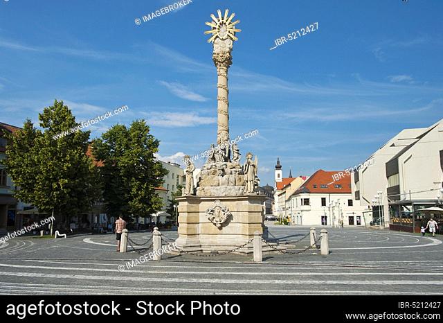 Holy Trinity Column, Thyrnau, Trnava, Slovakia, Europe