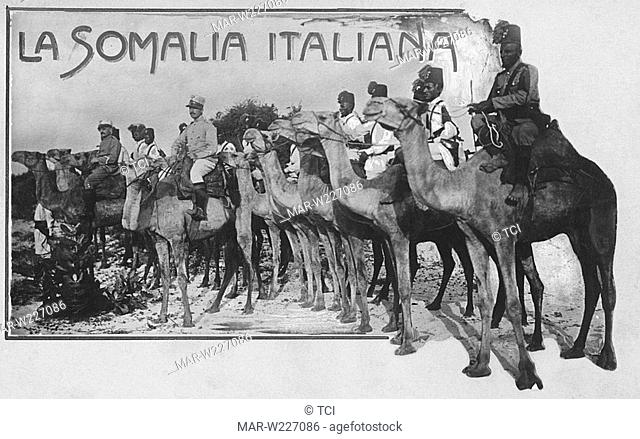la somalia italiana, 1910