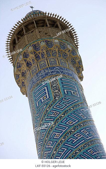 Masjed-e Emam Mosque Minaret, Emam Khomeini Square, Esfahan, Iran