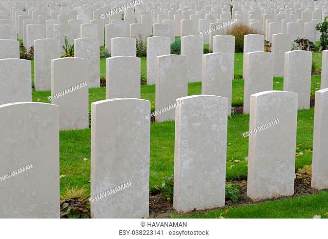 Tyne cot cemetery first world war flanders Belgium
