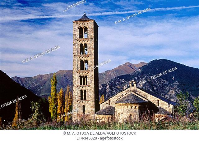 Sant Climent de Taüll. Romanesque chapel. Lleida. Spain