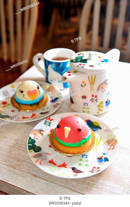 bird cakes of Kotori Cafe OMOTESANDO