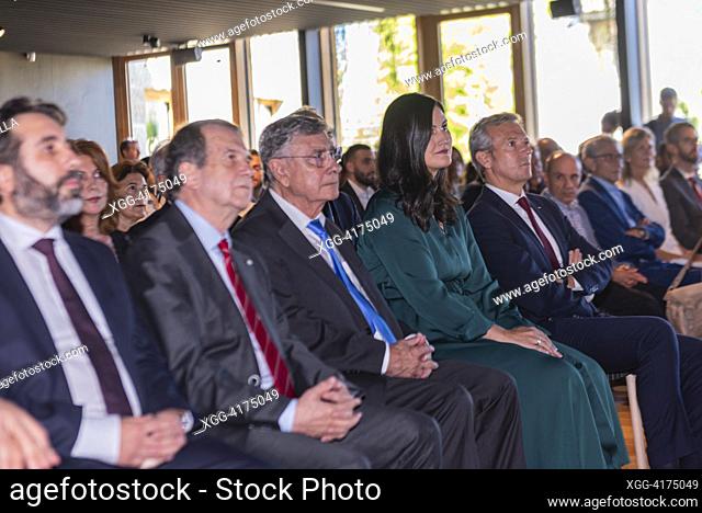 Political and business act of the 50th anniversary of Ermasa. attended by the president of the xunta de Galicia..credit: Xan Gasalla