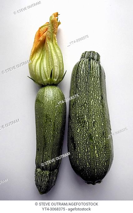 Two Courgettes