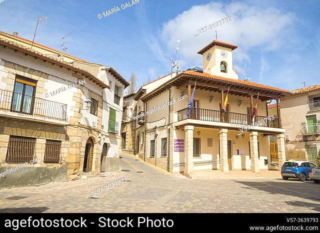 Town hall. Trillo, Guadalajara province, Castilla La Mancha, Spain