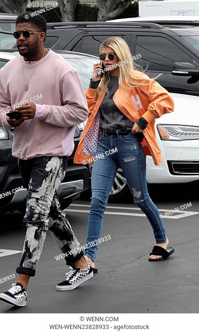 Sofia Richie and a friend arrives at Fred Segal in Beverly Hills Featuring: Sofia Richie Where: Beverly Hills, California