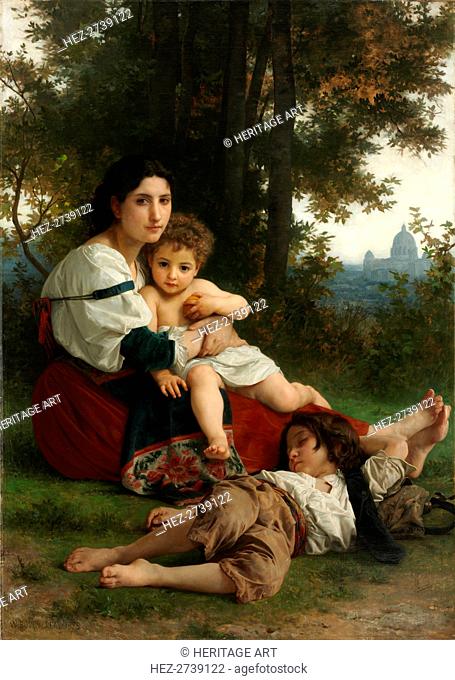Rest, 1879. Creator: William Adolphe Bouguereau (French, 1825-1905)