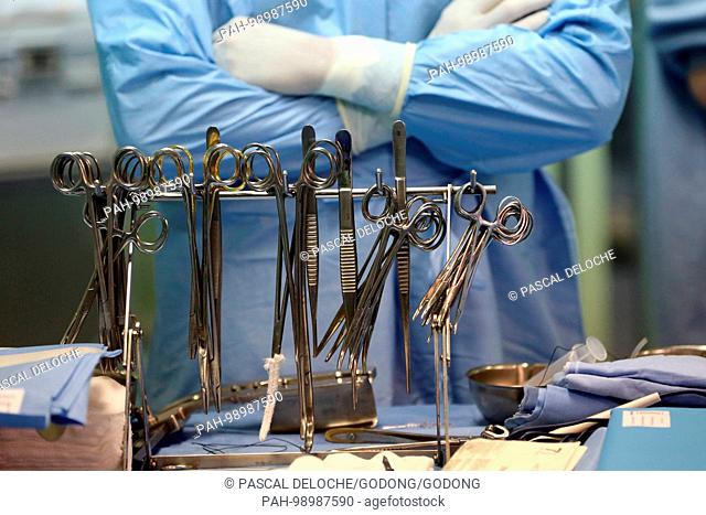 Operating theater. Cardiac surgery. Surgical instruments. | usage worldwide. - Ho Chi Minh City/Vietnam