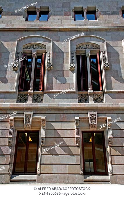 Palace of Justice, s XIX, Arch  Enric Sagnier and Domenech Estepa, Barcelona, Catalonia, Spain