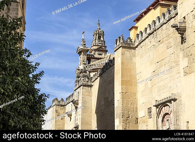 """ EXTERIOR VIEW OF THE MEZQUITA OF CORDOBA"" CORDOBA CITY SOME PLACES AND PEOPLE SPAIN