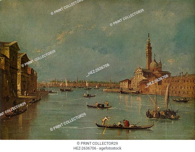 'The Island of San Giorgio, Venice', c1770, (1938). Artist: Francesco Guardi