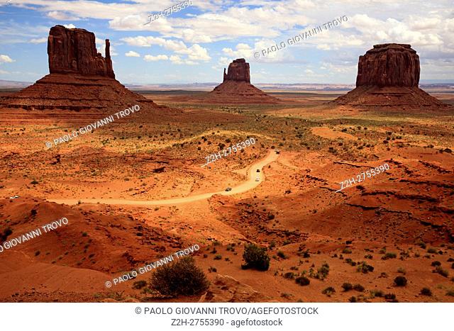 Navajo Tribal Reservation, Monument Valley, Utah/Arizona, USA