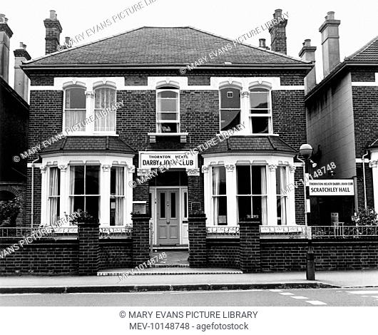 The Darby & Joan Club, Scratchley House, Thornton Heath, Surrey, where lucky members can enjoy old time sequence dancing, whist, bingo, snooker or darts