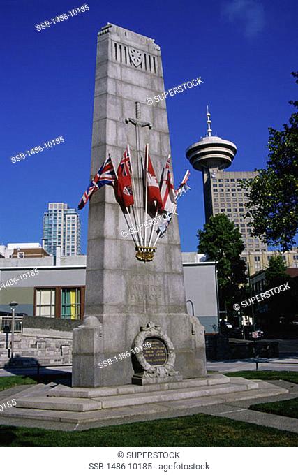 War Memorial Victory Square Vancouver, British Columbia, Canada