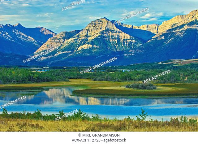 Canadian Rocky Mountains , Waterton Lakes National Park, Alberta, Canada