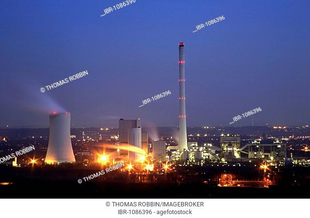 Coal-fired power plant, Herten, Ruhr district, North Rhine-Westphalia, Germany, Europe