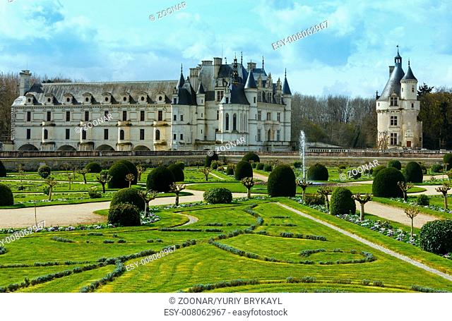 Chateau Chenonceau or Ladies Castle (France)