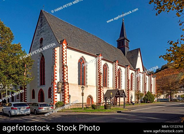 Church of St. Michael in Zell-Merl, Moselle Valley, Rhineland-Palatinate, Germany