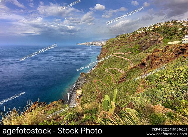 Seaside of Madeira island in the Atlantic ocean, Portugal, February 22, 2022. (CTK Photo / Michal Okla)