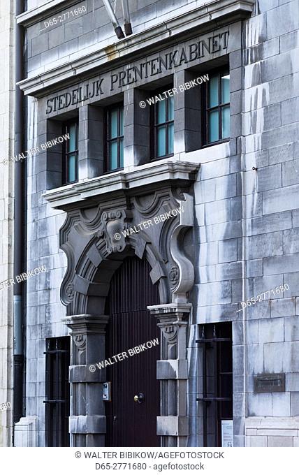 Belgium, Antwerp, Museum Plantin-Moretus, museum at the world's first industrial printing works, exterior